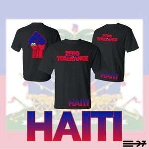 Black Zero Tolerance Haiti T-Shirt